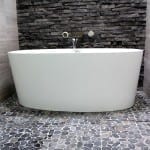 Luxury bathroom remodel ideas shower ideas bathroom remodel ideas modern bathroom ideas stacked stone shower stacked stone in bathroom freestanding tub ideas wall mount tub filler gray bathroom cool gray bathroom bathroom remodel atlanta